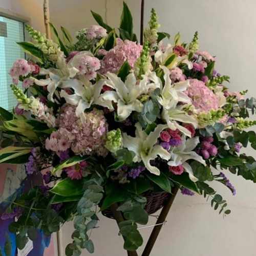 Wealthy And Success Flower Stand Arrangement